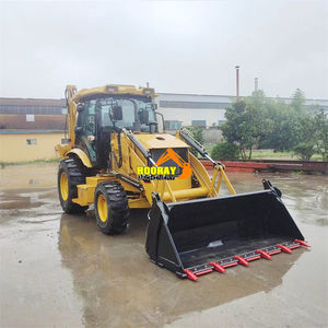 Chargeur frontal d'occasion Cat420F haute efficacité, excavatrice d'occasion polyvalente à vendre - Product Image 4