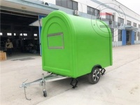 Shanghai silang Offre Spéciale noir alimentaire camion malaisie remorque de nourriture mobile peut Être personnalisé camions de nourriture