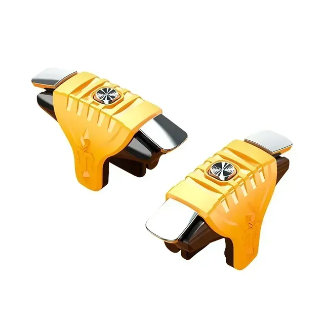 2pcs ABS Mobile Phone Gamepad Joystick F01 Game Trigger for Aim Shooter L1 R1 Key Button for IOS Android Gaming Accessories