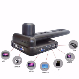 HD MI/VGA <strong>Digital</strong> <strong>Visualizer</strong> Document Camera Zoom 100x with Remote Controller Supports TF Card-Zoom 100x Visual <strong>Presenter</strong> - Product Image 1