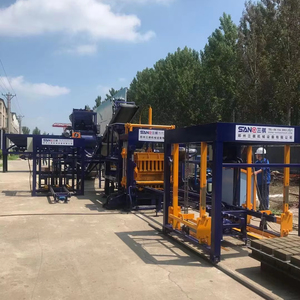 Chất lượng cao hoàn toàn tự động bê tông xi măng rỗng khối gạch máy lồng vào nhau paver sản xuất máy để bán - Product Image 2