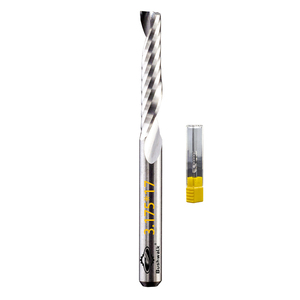 OEM kustom mesin CNC <span class=keywords><strong>Router</strong></span> mata bor 3mm Shank benang pisau Penggilingan Cutter dengan Altin lapisan timah dilapisi akhir Mill pemangkasan - Product Image 5