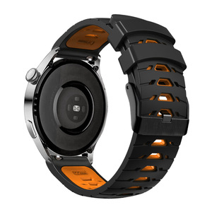 IVANHOE 20 22mm <span class=keywords><strong>Bracelet</strong></span> en silicone bicolore <span class=keywords><strong>Bracelet</strong></span> de <span class=keywords><strong>montre</strong></span> pour Samsung Galaxy Watch 3 pour Garmin <span class=keywords><strong>Forerunner</strong></span> <span class=keywords><strong>245</strong></span>/645 <span class=keywords><strong>Bracelet</strong></span> de <span class=keywords><strong>montre</strong></span> - Product Image 6
