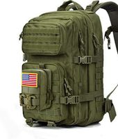 Patchs tactiques personnalisés en gros avec drapeau américain, broderie au fil vert, design inversé pour uniforme
