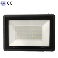 Hot New High Power LED Flood Light IP65 Aluminium 150W Économie d'énergie à haute luminosité pour la route d'entrepôt de stade
