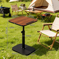 Table d'appoint portable pour chambre à coucher et canapé, étagère de rangement simple et mobile, organisateur domestique peu encombrant, petite table
