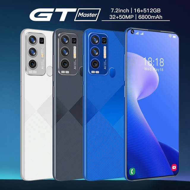 New Realme GT Neo 2T 5G Android Mobile Phones 7.2 Inch AMOLED 120Hz Dimensity 1200-AI Octa Core 50MP 6800mAh NFC Smartphones
