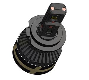 Faro LED de alta potencia de 4 tubos de cobre de 200W para coches H4/H7/<span class=keywords><strong>H11</strong></span> decodificador Canbus 2 tubos de cobre Hi/Lo nuevos faros Led más brillantes - Product Image 4