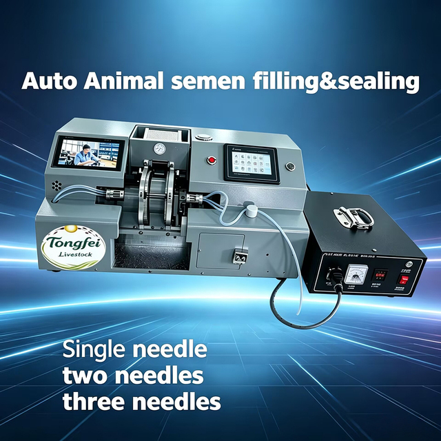 Tongfei New Cattle Sheep Pig Semen Freezing Straw Filling Machine 304 Stainless Steel Automatic Artificial Insemination