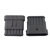 Conectores Impermeables para Automóviles de la Serie 1.5 de 12A, Enchufes Macho y Hembra IP65, 2/3/4/5/6 Pines, 700-021-1.5