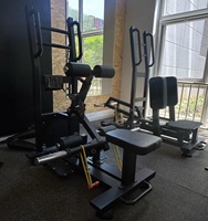 Machine à fessiers ZY à charge libre, équipement de gym commercial pour l'extension des hanches, entraîneur de fessiers, équipement d'entraînement de force