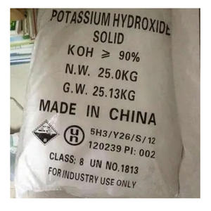 Hidróxido de Potasio, Potasa Cáustica en Escamas, Bolsa de 25 kg, <span class=keywords><strong>KOH</strong></span> Sólido - Product Image 3