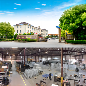 Ancyase 520mm 2.5m Trọng lượng nhẹ ngoài trời nhôm giàn hệ thống Cổ Phiếu góc mái giàn hiển thị - Product Image 5