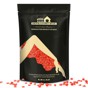 Perlas de Cera Dura Hipoalergénicas Premium para una Depilación Corporal Completa sin Esfuerzo con Resina Natural y Aceites Esenciales - Product Image 1