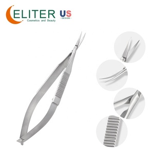 Eliter tesoura, <span class=keywords><strong>micro</strong></span> tesoura de beleza para manicure, ferramentas de beleza