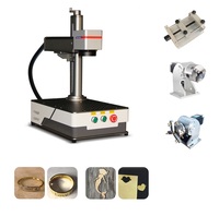 Machine de marquage laser à fibre JPT M7 MOPA pour marques de couleur sur bureau en métal en acier inoxydable Source laser RAYCUS 20w 30w