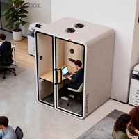 Soundbox - Cabine de bureau insonorisée moderne - Cabine acoustique - Cabine téléphonique - Cabine de réunion - Cabine de travail