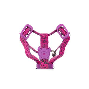 H-<b>Harness</b> Pet <b>Harness</b> <b>Pink</b> Pattern Adjustable For Dogs - Product Image 3