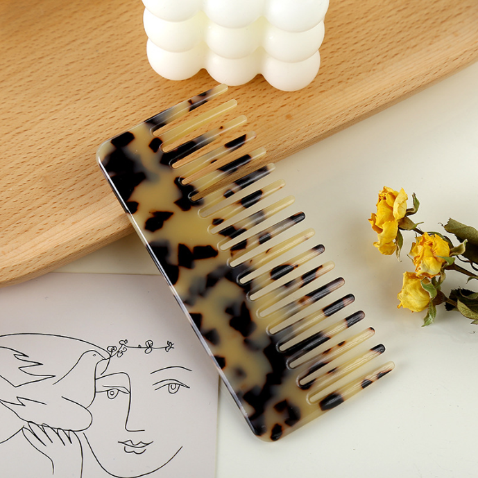 11,5 прямоугольная Расчёска ацетат расчески для волос салон волос локоны, инструменты для красоты, гребни для женщин и девочек