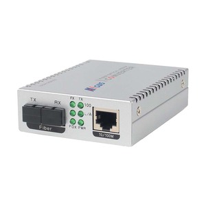 Convertidor de Medios 1 RJ45 + SC, Fibra Monomodo 10/100M 20km - Product Image 2