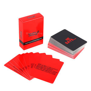 Jeu de cartes personnalisé pour couples, idéal pour une soirée romantique et stimulante - Product Image 1