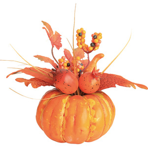 Vendita calda creativa di Halloween fiori decorativi e piante di <span class=keywords><strong>zucca</strong></span> artificiale Bouquet di acero Set per puntelli fotografici - Product Image 5