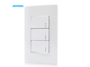 Chất lượng cao chúng tôi tiêu chuẩn 118 loại 3 gang PC tấm Thiết bị chuyển mạch vbqn tường chuyển đổi điện - Product Image 3