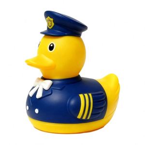 Jouet de bain flottant en vinyle et plastique en forme de canard, en caoutchouc, pour la promotion et le soulagement du stress, Fourniture d'usine, Promo Jouet 2025 - Product Image 3