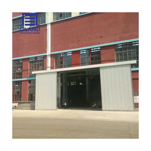 Almacén de puertas corredizas de panel sándwich de acero industrial de gran tamaño duradero para centros logísticos o área de taller - Product Image 5