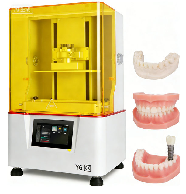 High-Speed LCD Dental Education Resin 3D Prototyping Printer Industrial Lab Use 1 Year Warranty Model Printing New