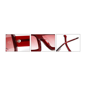 نظارات شمسية مخصصة للجنسين بتصميم مربع كبير الحجم <span class=keywords><strong>2026</strong></span>، نظارات شمسية مصممة للنساء من الأسيتات - Product Image 4