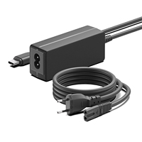 GaN 20V 65W USB C PD3.0 Chargeur rapide pour ordinateur portable Nintendo Switch Drones Macbook Pro Power Tools Mini PC Industrial