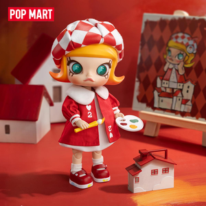 ของแท้ 100% POP MART <span class=keywords><strong>MOLLY</strong></span> ฉลองครบรอบ 20 ปี ฟิกเกอร์แอคชั่นขนาด 1/8 ของสะสม กล่องสุ่ม ของเล่นอนิเมะน่ารัก ของขวัญ - Product Image 3