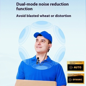 Vua Bài Hát Earbud Với Duy Nhất Sâu Tiếng Ồn Hủy Bỏ Ghi Âm Không Dây Clip Lavalier <span class=keywords><strong>Microphone</strong></span> Cho Ca Hát - Product Image 4