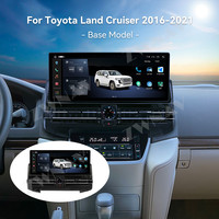 Radio Mobil ZWNAV 15.6" Carplay untuk Toyota Land Cruiser 2007-2015, GPS Navigasi, Multimedia Player, Amplifier, Wifi 4G