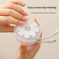 Sacs de rangement en plastique pour gestionnaire de câbles USB portables pour l'organisation quotidienne des câbles à la maison Gestion de la carte enfichable dans le salon