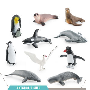 Simulazione di esportazione pinguino, foca, balena, albatro polare animali modello decorazione giocattoli - Product Image 3