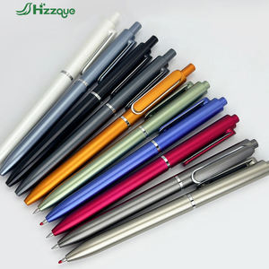 Pena iklan kustom logo cetak logo tekan multiwarna plastik bola poin bisnis promosi pena hadiah - Product Image 4