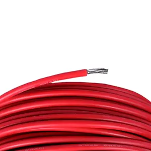 La fábrica proporciona Cable de silicona resistente al calor Cable de alta temperatura eléctrico de goma de silicona suave