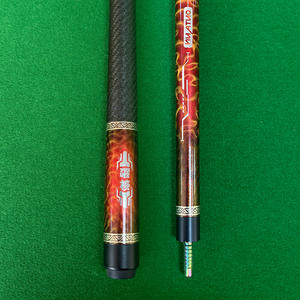 Taco de Billar Híbrido Profesional - Eje 100% Fibra de Carbono con Culata de <span class=keywords><strong>Arce</strong></span> para Snooker y Billar Americano - Product Image 1