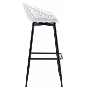 <span class=keywords><strong>Tabouret</strong></span> <span class=keywords><strong>de</strong></span> <span class=keywords><strong>bar</strong></span> Offre Spéciale hauteur comptoir en plastique <span class=keywords><strong>taupe</strong></span> avec pieds en métal - Product Image 6