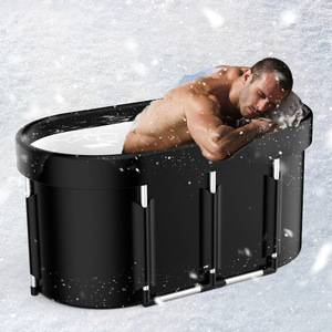 High Quality Portable Cold Plunge Tub 2025 Folding Sport Recovery <strong>Ice</strong> Bathtub Fashion <strong>Ice</strong> Bath Tub for Athletes Cold <strong>Ice</strong> <strong>Bucket</strong> - Product Image 6