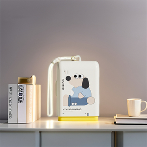 Bonita caja de leche pequeña, luz LED nocturna, atenuador recargable, temporizador, luz cálida, Color cálido, Control táctil, lámpara de noche para el hogar para dormir - Product Image 2