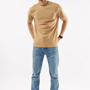 เสื้อยืดผู้ชายใส่สบาย เป็นมิตรกับสิ่งแวดล้อม เหมาะสำหรับใส่ในฤดูร้อน ผลิตในประเทศปากีสถาน คุณภาพสูง แขนสั้น คอกลม เสื้อยืดผู้ชายสำหรับฤดูร้อน - Product Image 5