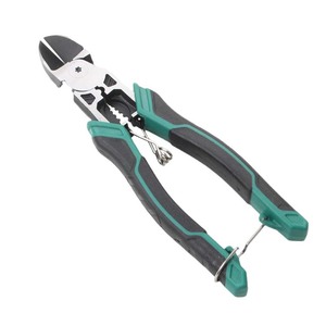 Diagonal Pliers Needle Nose Wire Strippers 1 In Serrated Jaw Chrome Vanadium Steel Industrial Grade Home Use - Product Image 3