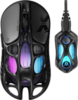 Souris de jeu sans fil GravaStar Mercury X Pro en alliage de magnésium, 8K PAW3950, 32000 DPI, 49g, ultra-légère, pour e-sport, vente en gros