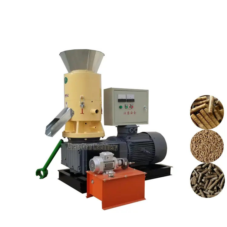 Máquina de fabricación de pellets de biomasa de aserrín de madera/máquina de fabricación de pellets de Salvia/máquina de pellets de virutas de madera
