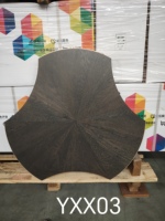 Parquet carré en chêne au design moderne Lotus Multicouche Engineered Click Lock Living Room Smooth Technics Garantie de 5 ans