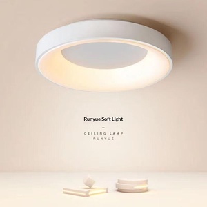 <span class=keywords><strong>Plafonnier</strong></span> LED à montage en surface, 50 cm, 50 W, 85-265 V, tricolore, design moderne et minimaliste, pour <span class=keywords><strong>chambre</strong></span> à <span class=keywords><strong>coucher</strong></span>, balcon, couloir - Product Image 1