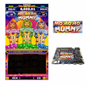 หน้าจอแนวตั้ง <span class=keywords><strong>Momomo</strong></span> Mummy สำหรับกระดานเกมสำหรับเครื่องเกมอาร์เคดขนาด 43 นิ้ว พร้อมภาษาอังกฤษ ภาษาสเปน และตัวรับเหรียญ - Product Image 1